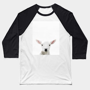 Lamb print, Nursery, Animal, Kids room, Modern art, Wall decor Baseball T-Shirt